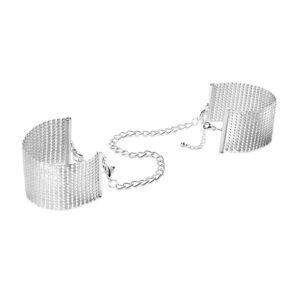 Bijoux Indiscrets - Desir Metallique Cuffs Silver 1/2