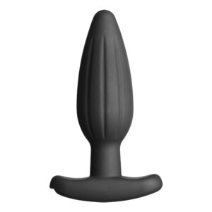 ElectraStim - Silicone Noir Rocker Butt Plug Medium 1/3