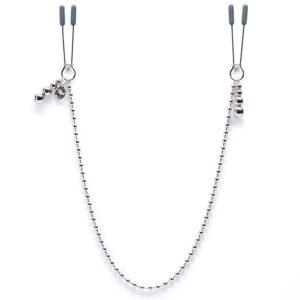 Fifty Shades of Grey - Darker At My Mercy Beaded Chain Nipple Clamps 1/3