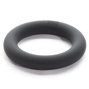 Fifty Shades of Grey - Silicone Cock Ring Black 1/3
