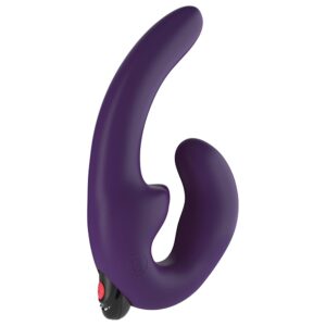 Fun Factory - Sharevibe Double Dildo with Vibration Dark Violet 1/3