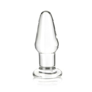 Glas - Glass Butt Plug 8,9 cm 1/2