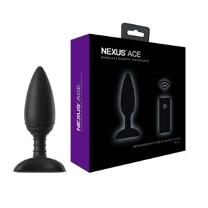 Nexus - Ace Remote Control Vibrating Butt Plug S 1/3