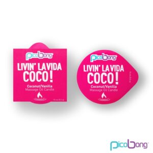 PicoBong - Massage Oil Candle Coconut & Vanilla 1/1