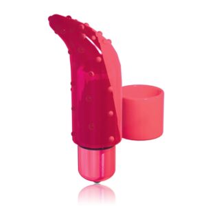 PowerBullet - Frisky Finger Finger Vibrator Pink 1/2