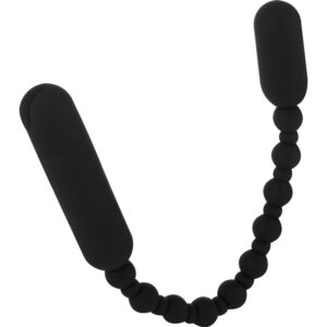PowerBullet - Rechargeable Booty Beads Black 1/4