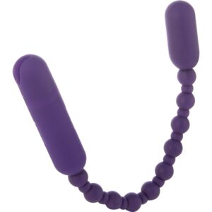 PowerBullet - Rechargeable Booty Beads Purple 1/4