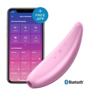 Satisfyer - Curvy 3+ Air Pulse Stimulator + Vibration Pink 1/4