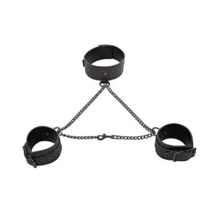S&M - Shadow Sparkle Collar and Cuff Set 1/2