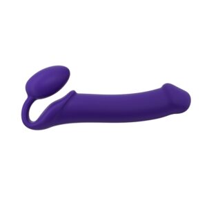Strap-On-Me - Semi-Realistic Bendable Strap-On Purple M 1/3