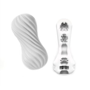 Tenga - Flex Masturbation Sleeve Silky White 1/3