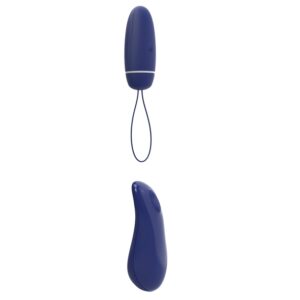 B Swish - bnaughty Deluxe Unleashed Vibrating Bullet Midnight Blue 1/4
