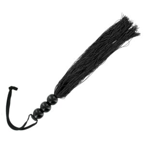 S&M - Medium Rubber Whip Black 1/1