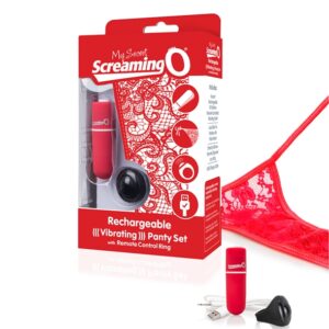 The Screaming O - Charged Remote Control Panty Vibe Red 1/3