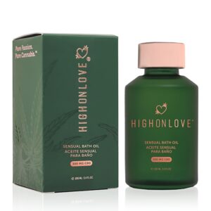 HighOnLove - CBD Sensual Bath & Body Oil 100 ml 1/3