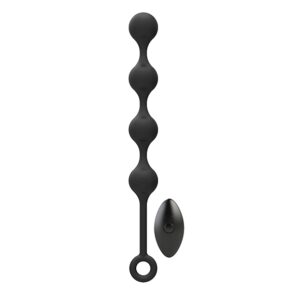 Nexus - Quattro Remote Control Vibrating Pleasure Beads Black 1/3