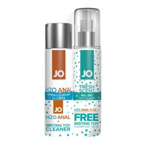 System JO - Anal H2O Original Lubricant 120 ml & FREE Toy Cleaner 120 ml 1/1
