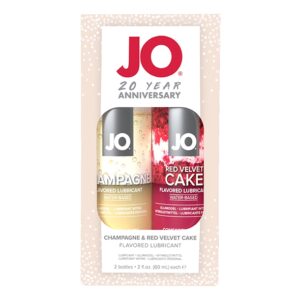 System JO - 20 Year Anniversary Gift Set Champagne 60 ml & Red Velvet Cake 1/3